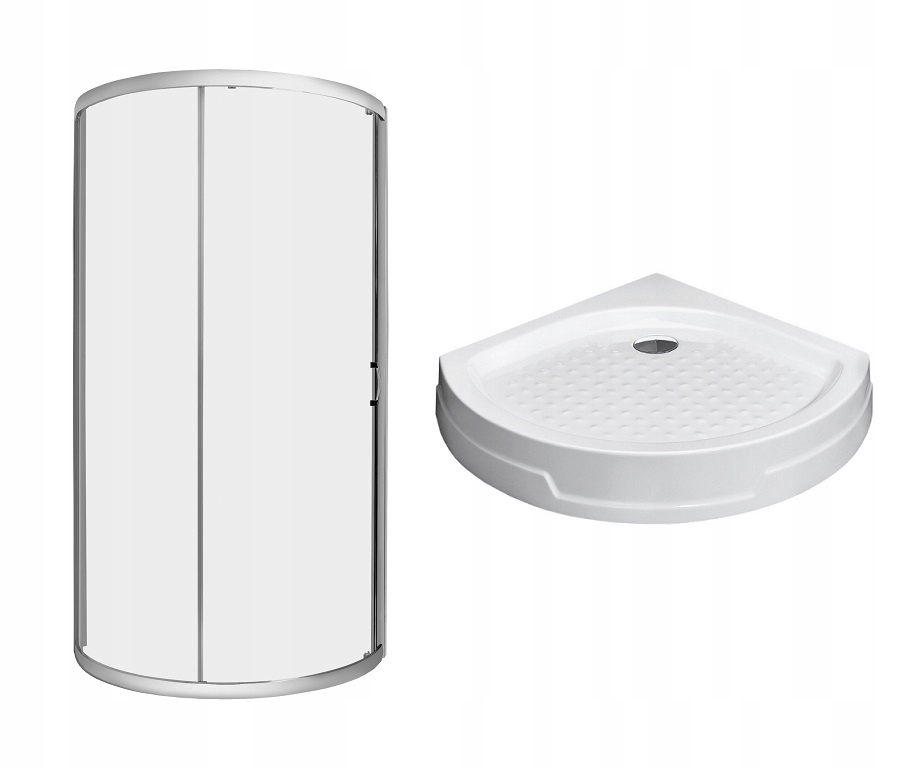 Sprchový kút - PREMIUM PLUS B sprchovací kút 90x90 x190 cm + sprchová vanička cl