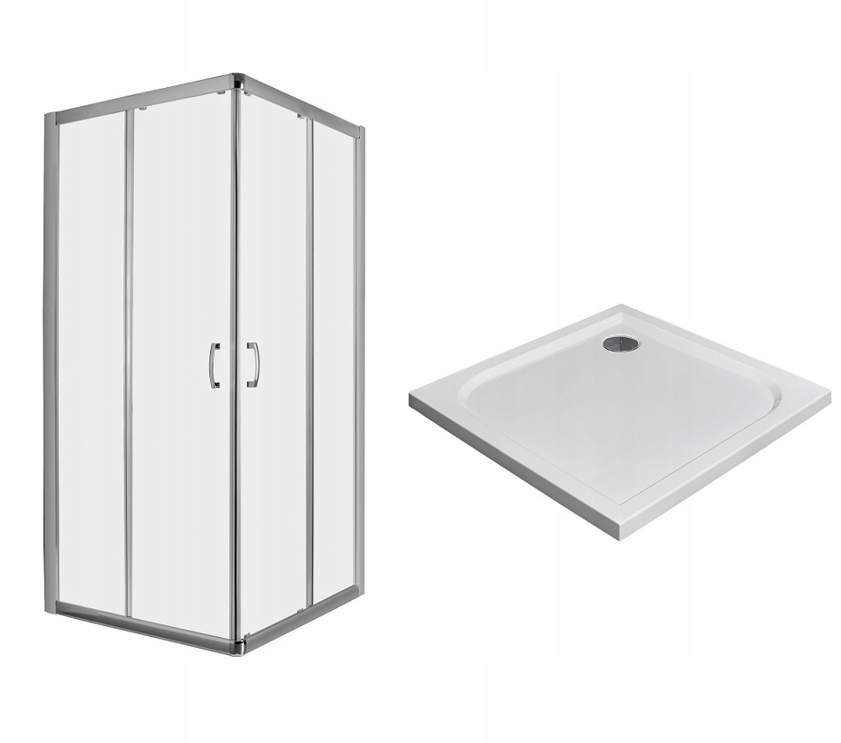 Sprchový kút - Kabína PREMIUM PLUS C 100x100 x190 cm + kl