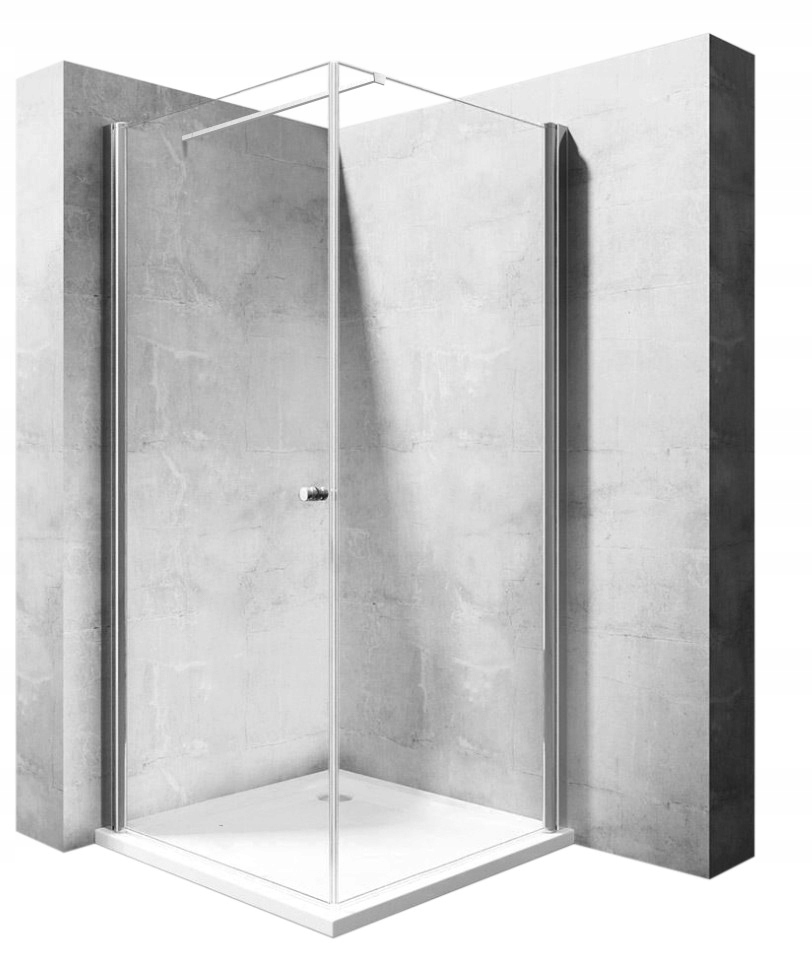 Sprchový kút - Sklopná sprchová kabína Maxim 80x80 vpravo