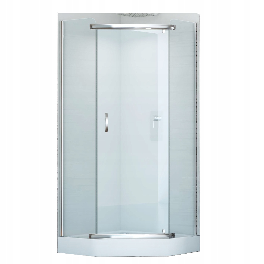 Sprchový kút - Päťhranný sprchovací kút Stylio 90 x 90 so sprchovou vaničkou