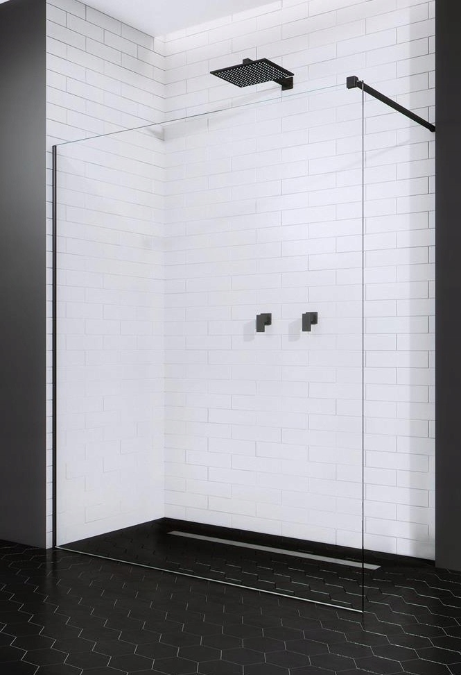 Sprchový kút - Walk-in 65 Modo X Black II Radaway cab (389265-