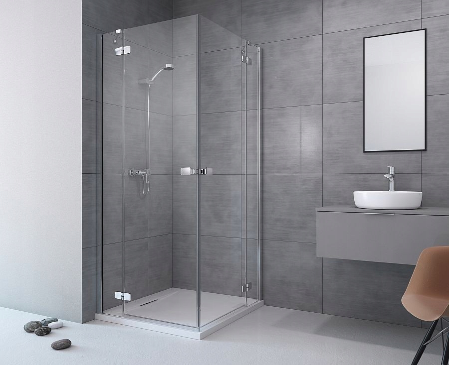 Sprchový kút - Štvorcová sprchová kabína 100x100 Fuenta Nový KDD Radaway (