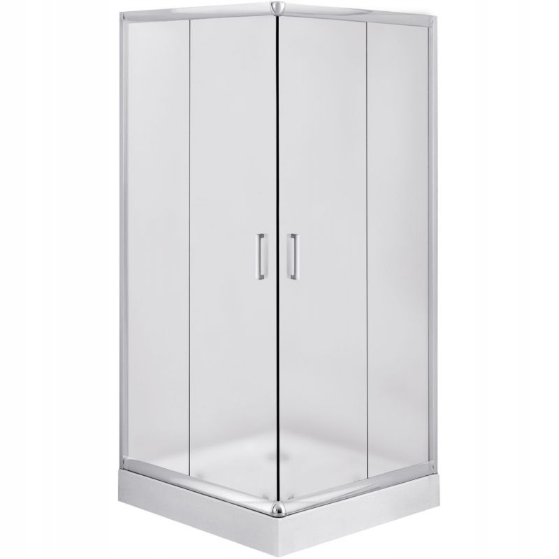 Sprchový kút - Štvorcová sprchová kabína 90x90 cm Deante Funkia KYC641K