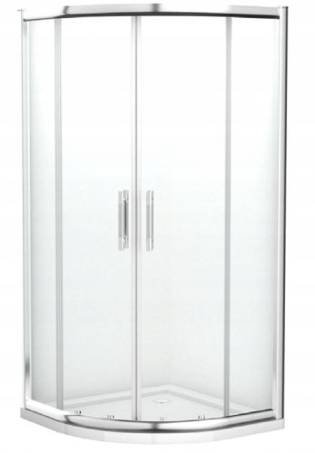 Sprchový kút - Nat kabína GEO6 EASY 90CM SEMI-CIRCULAR WKPG90222003