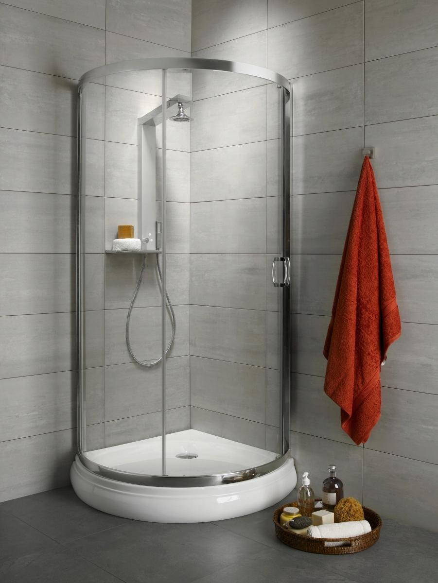 Sprchový kút - Polkruhová sprchová kabína 90x90 Premium Plus B Radaway (30
