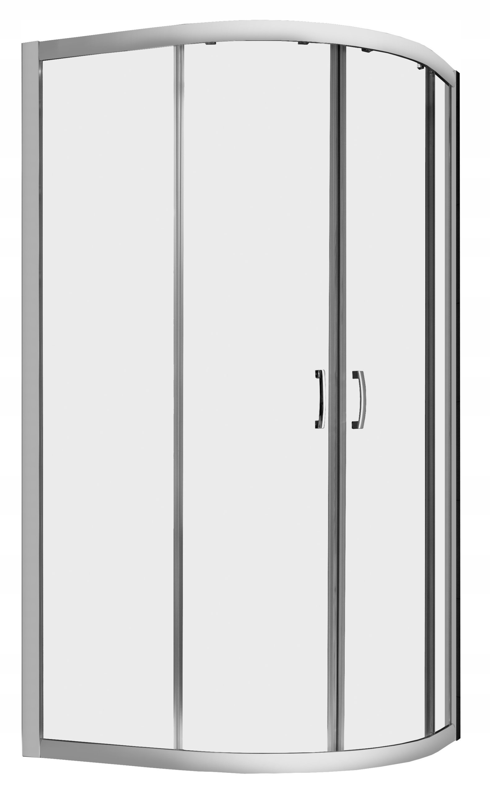 Sprchový kút - Polkruhový sprchovací kút Premium Plus E 120x90x190 RADAWA