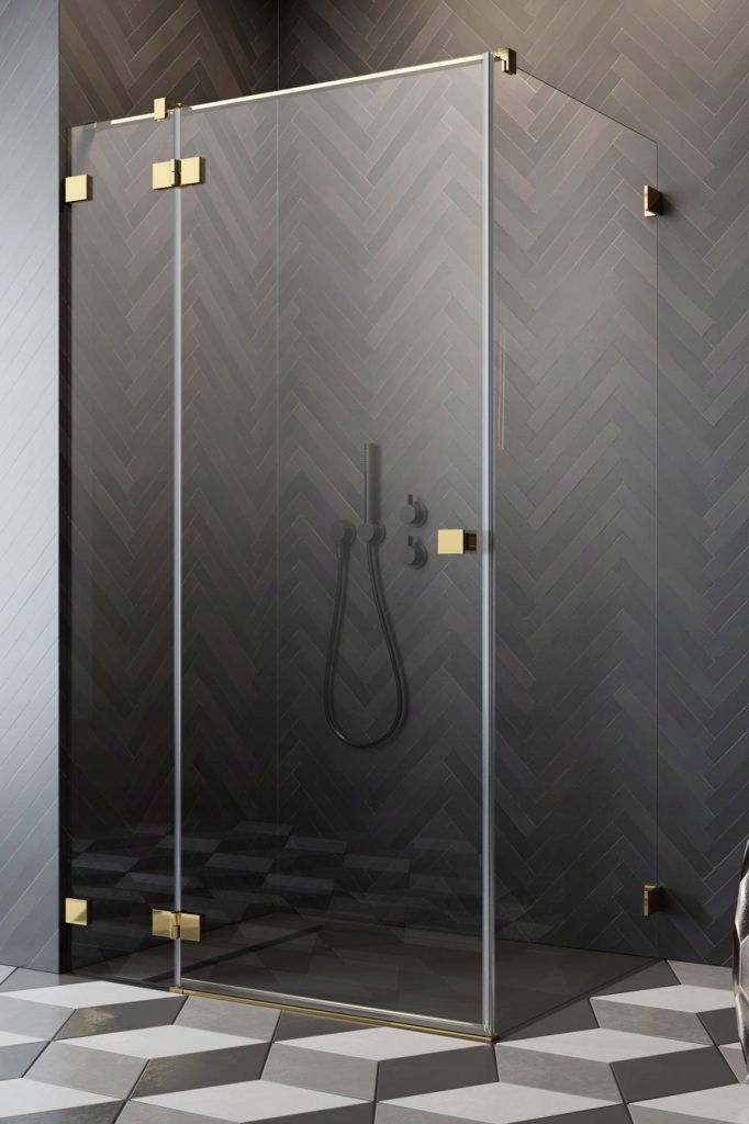 Sprchový kút - Obdĺžnikový sprchový kút 120x100 ĽAVÝ Essenza Pro KDJ Go