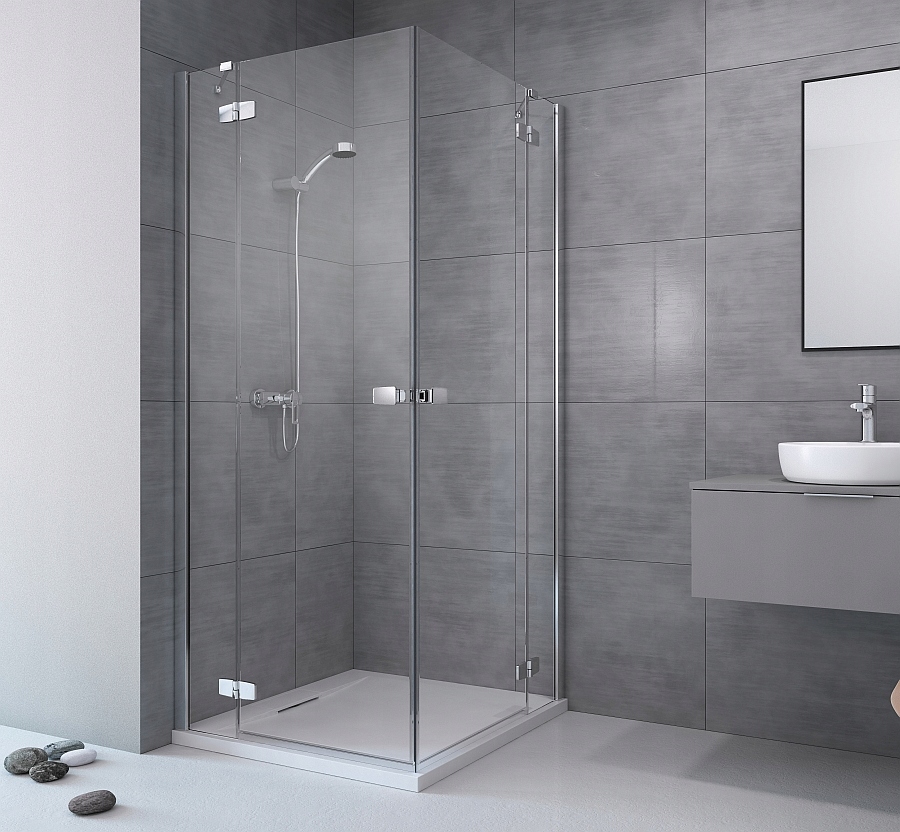 Sprchový kút - Obdĺžnikový sprchovací kút 80x90 Fuenta Nový KDD Radaway (3