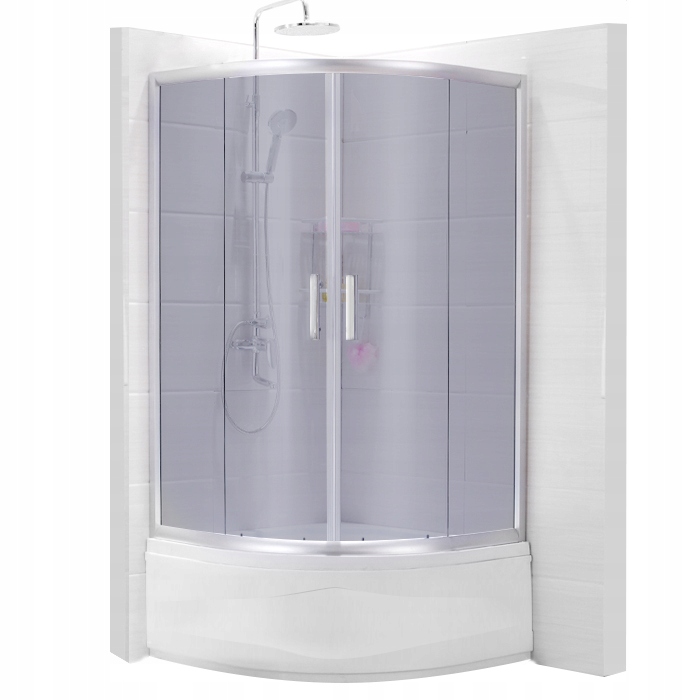 Sprchový kút - Sprchovací kút COSTA 80X80 + ROHOVÁ ZÁSOBNÍK