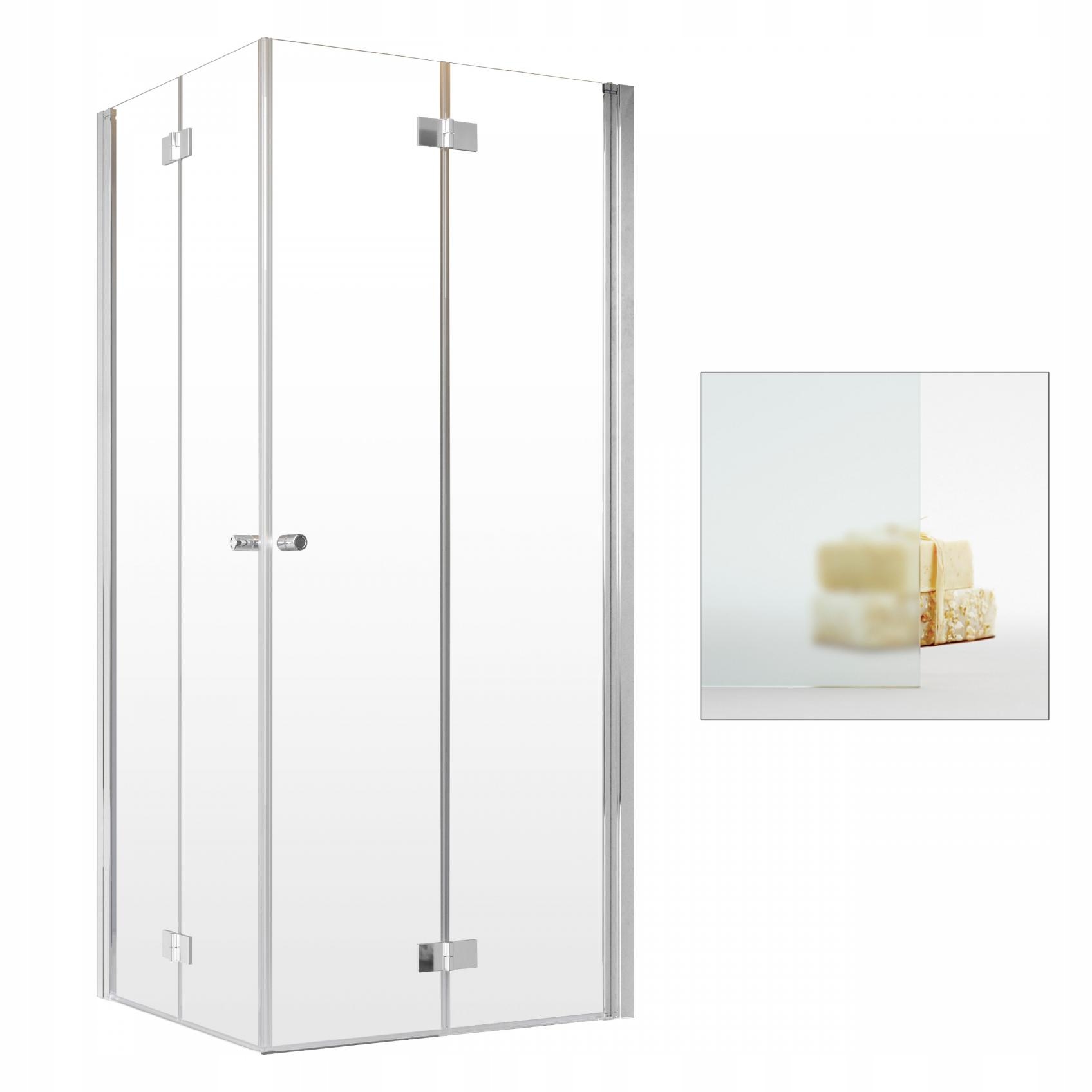 Sprchový kút - Sprchový kút Nes KDD B 100x100 sklo satén