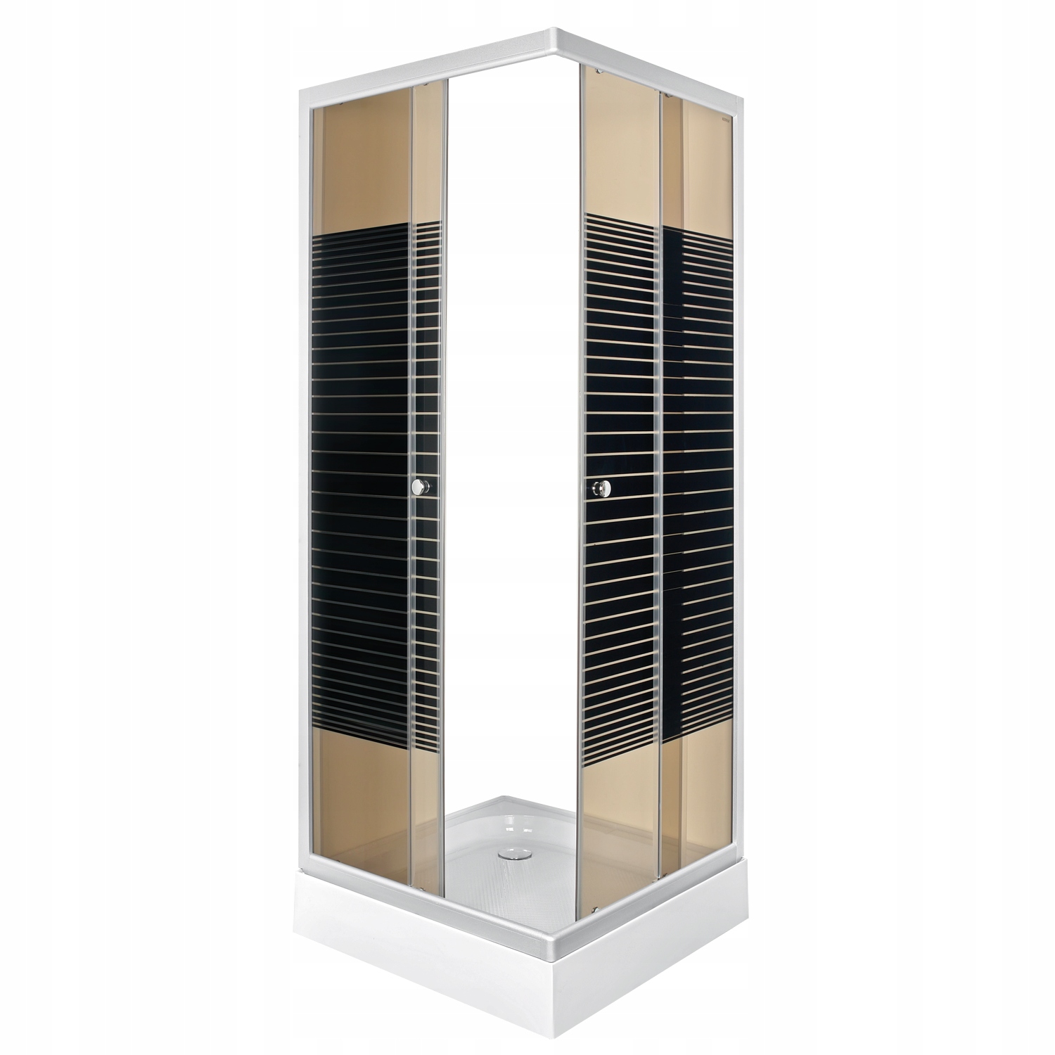 Sprchový kút - Sprchový kút PICO STRIPE 90x90 KERRA
