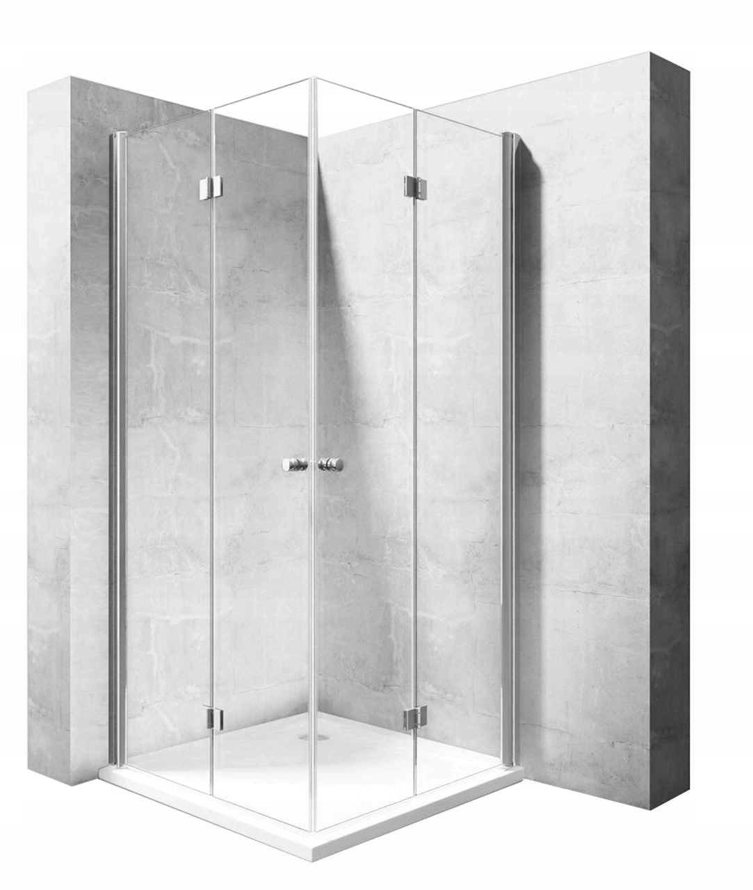 Sprchový kút - Modulárny sprchový kút FOLD N2 70X100 Rea