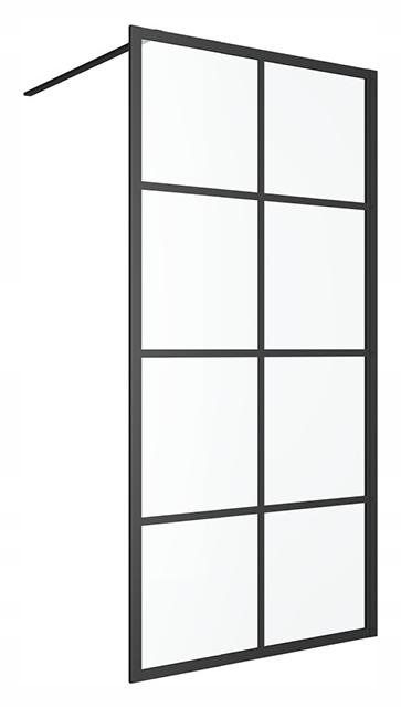 Sprchové dvere - Sprchovací kút, valec na stenu 100 cm, sklo 6 mm