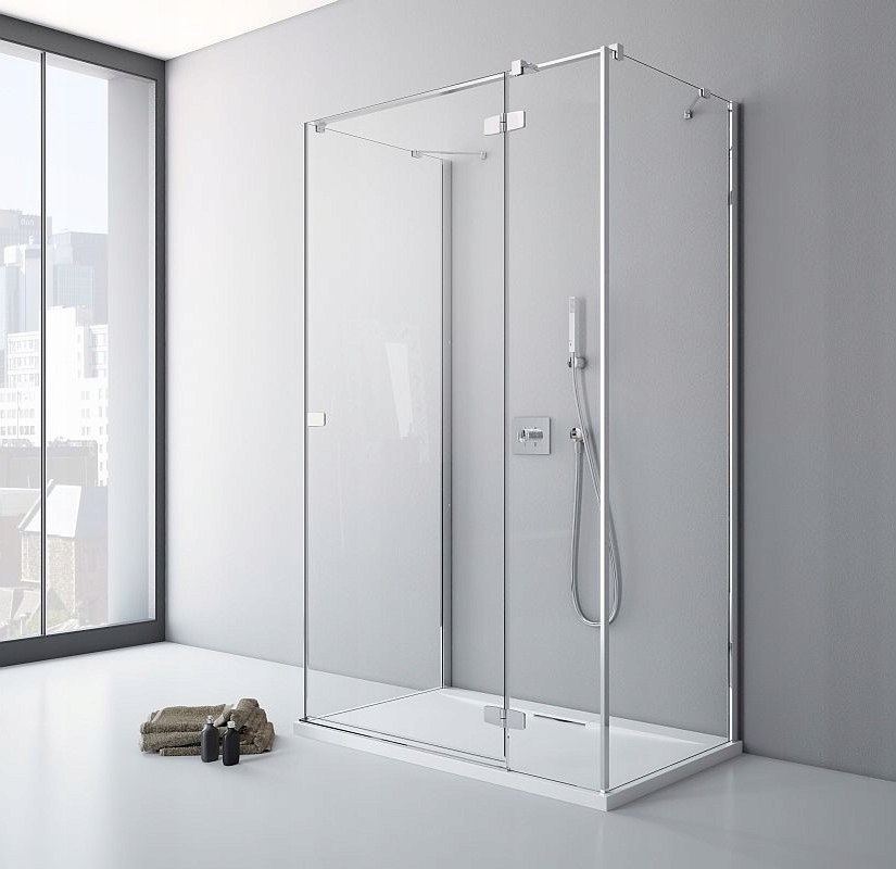 Sprchový kút - Nástenný sprchový kút 100x100 Fuenta Nové KDJ + S Radawa