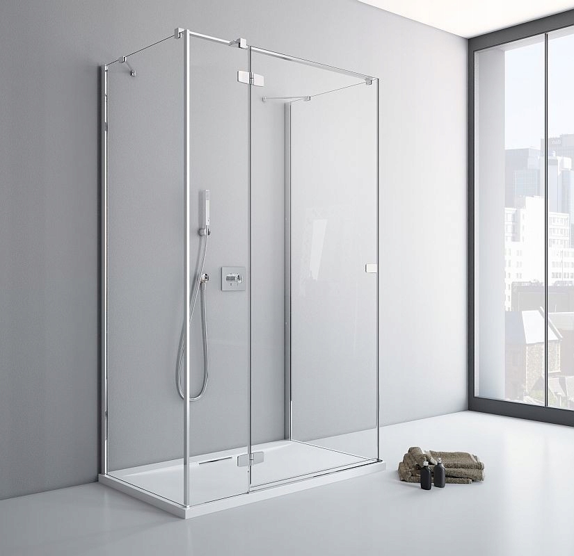 Sprchový kút - Nástenný sprchovací kút 120x80 Fuenta Nové KDJ + S Radaway