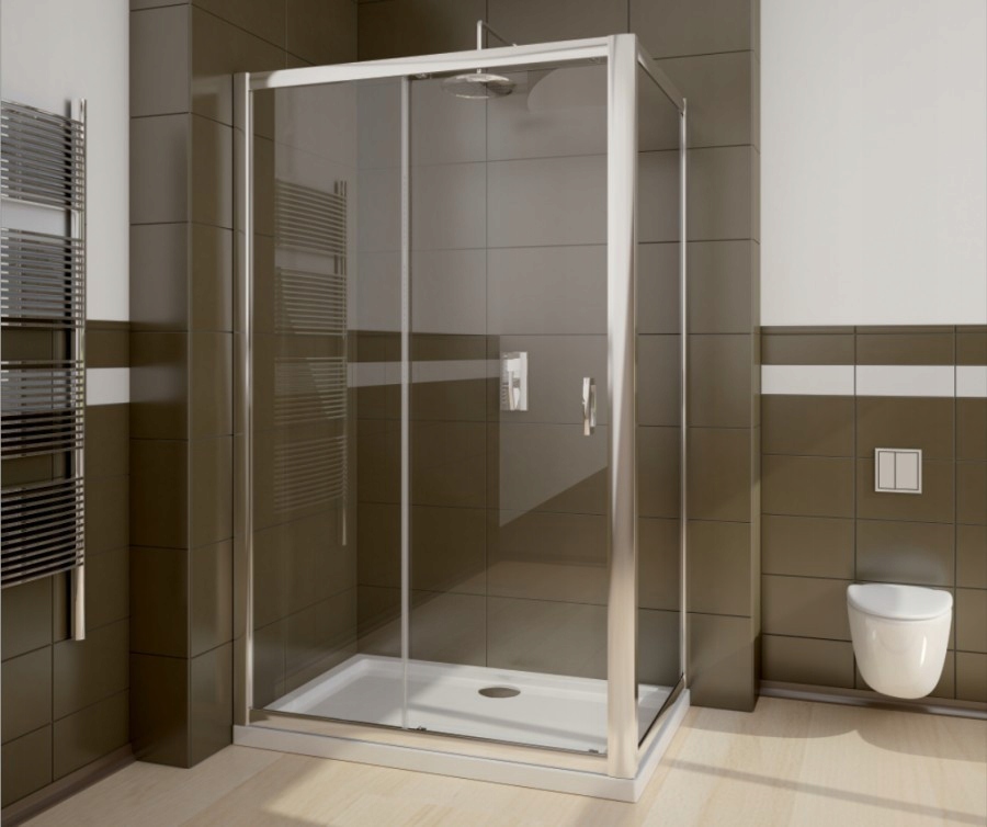 Sprchový kút - Kabína so sprchovou vaničkou a sifónom Premium Plus DWJ + S 1