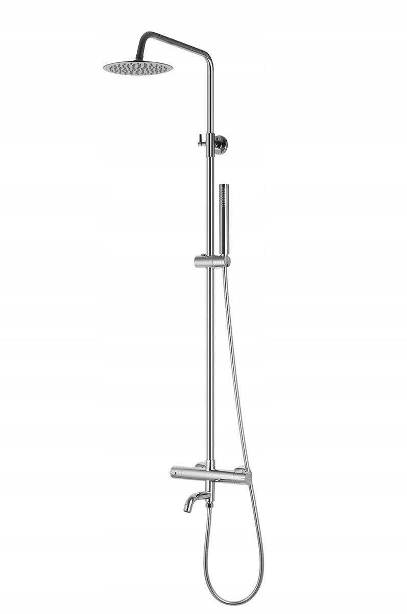 Sprchový panel -  Sprchový stĺp termostat Corsan Lugo CMN016