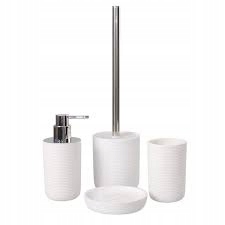 Kupelňový set doplnkov - Kúpeľňová zostava Marbella White