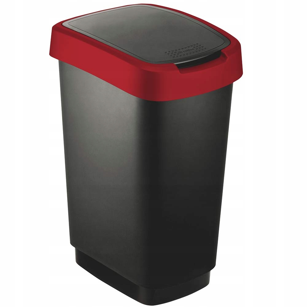 Odpadkový kôš do kuchyne 50l Twist červený
