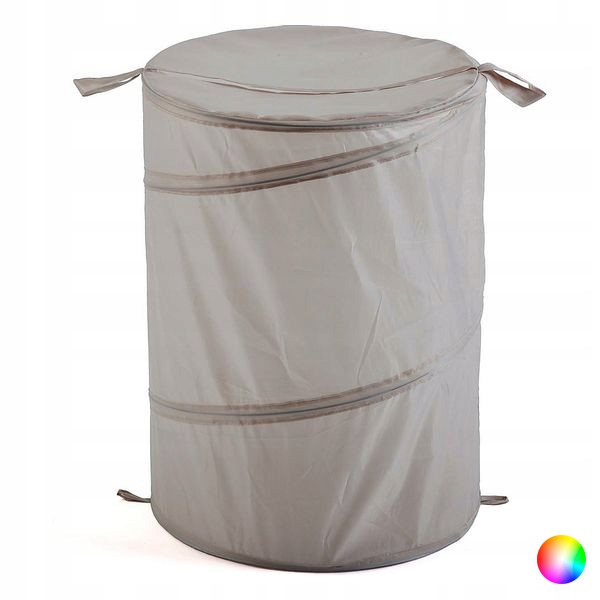 Kupelňový set doplnkov - Košík na odev Polyester (40 x 55 x 40 cm) čierny
