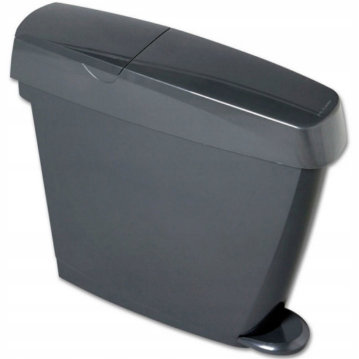 Hygienický odpadkový kôš 15 l P + L Systems šedý