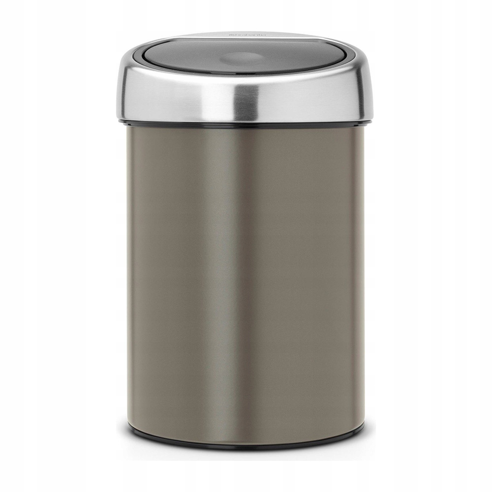 Šedý odpadkový kôš Brabantia Touch Bin 3 l