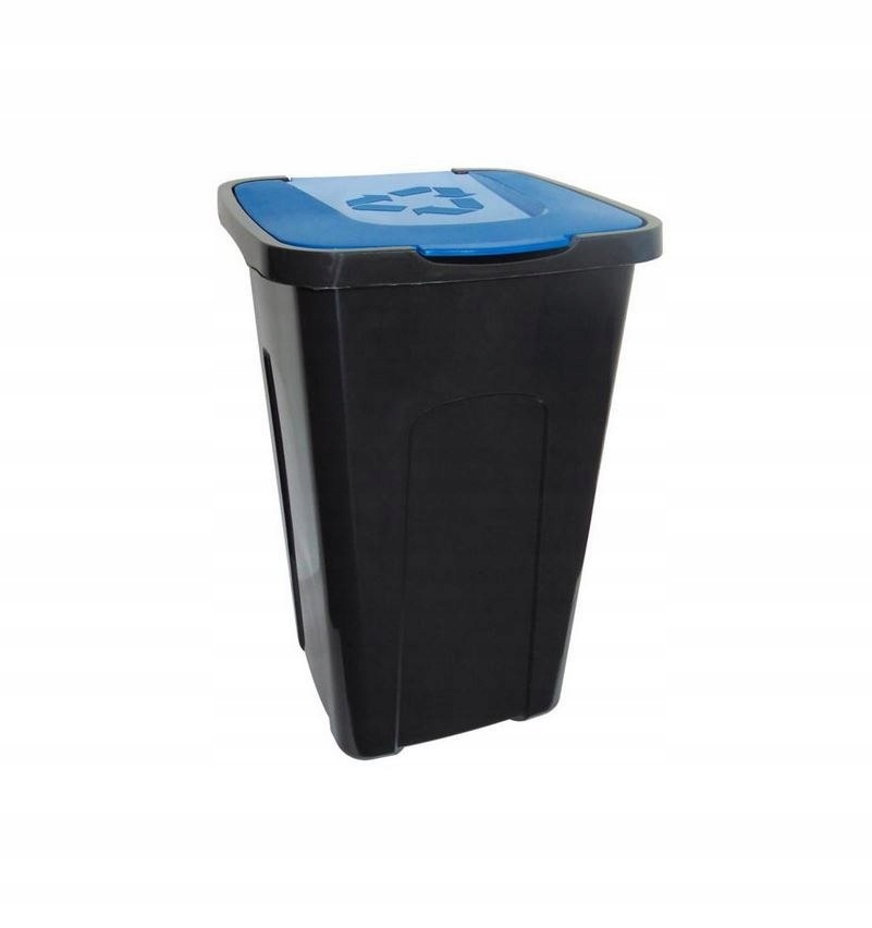 IAN odpadkový kôš s modrým recyklačným vekom