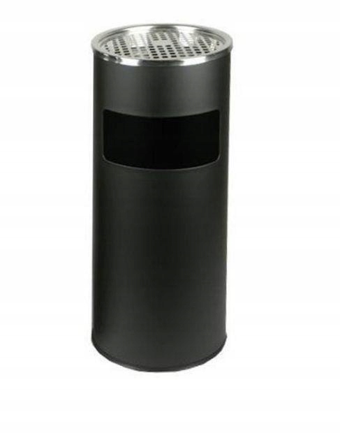 Popolník na kôš FPOP-05 H60cm čierny 17l Mega F