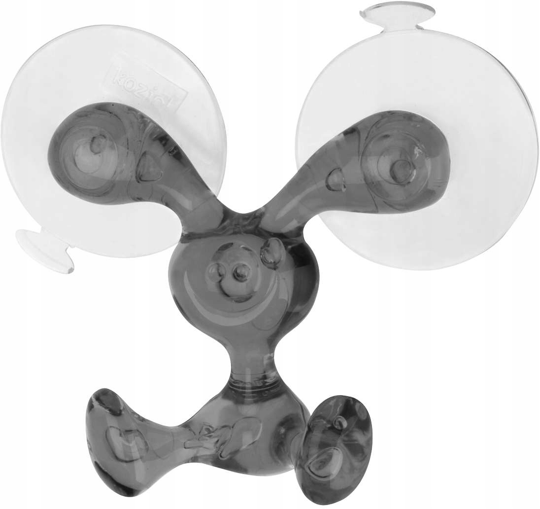 Vešiak - Háčik do kúpeľne Koziol Grey BUNNY