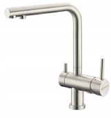 Kuchynská batéria - Trojcestný kohútik Standard Steel MAT