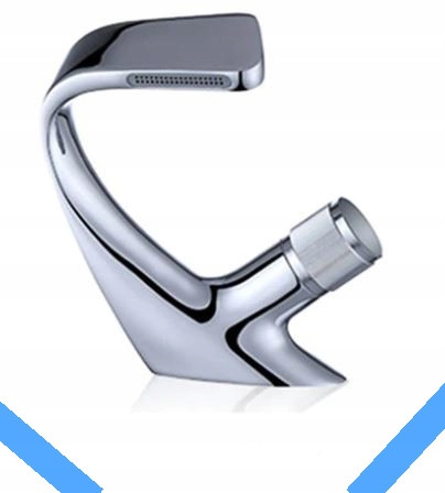 Umyvadlová batéria - Vodopádový faucet Vodopádový faucet strieborný