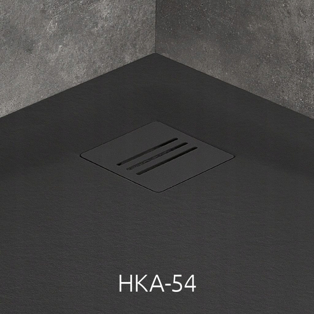 Čierna mriežka pre sprchovú vaničku Kyntos Radaway (HKA-54)