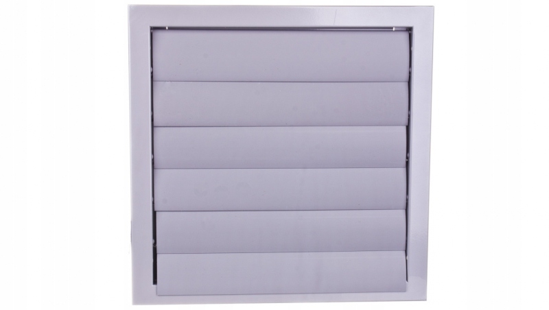 Kupelňový ventilátor - Vetracia mriežka s uzáverom GRM350X350