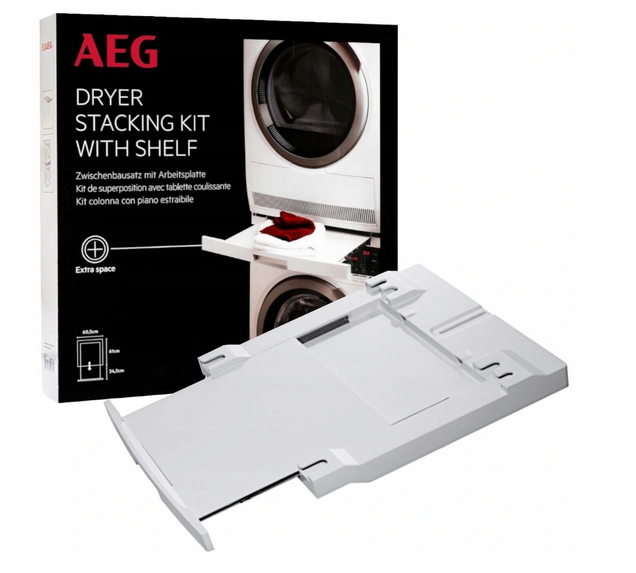 Kupelňový set doplnkov - REGÁLOVÝ SPOJKA pre práčku / sušičku AEG-ELECTROLUX
