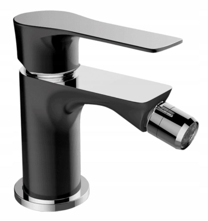 Bidetová batéria - LAVEO Bidet Raila Stojací čierny BLL 732D