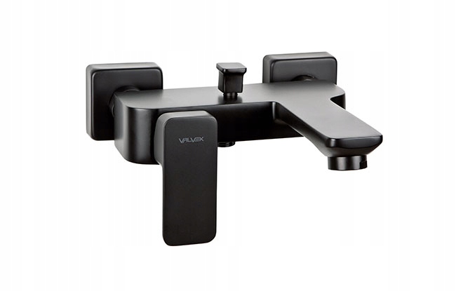 Vaňová batéria - Nástenná vaňová batéria LOFT BLACK valvex 2455920