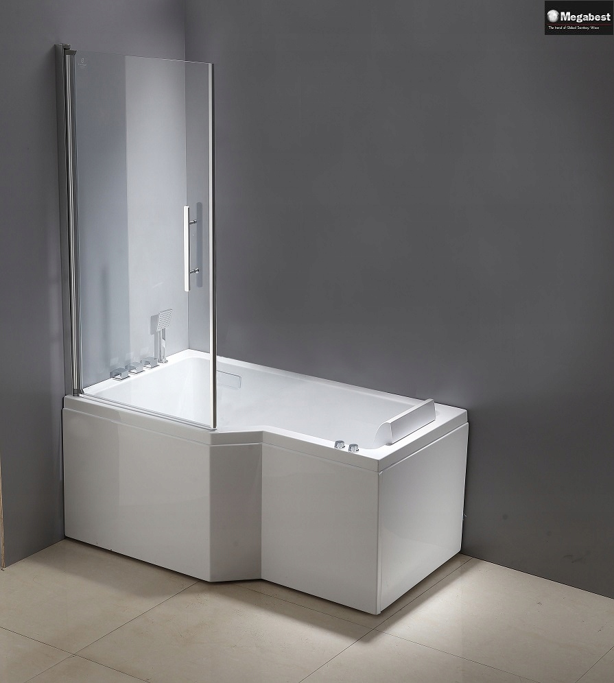 LUXUSNÁ KÚPEĽŇA S HYDROMASÁŽOU A SPRCHOU 150 CM
