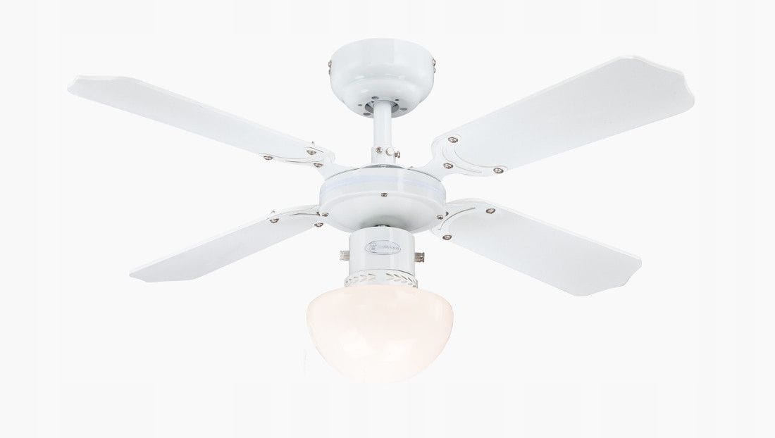 Kupelňový ventilátor - Ventilátor stropného svietidla PORTLAND AMBIANCE WHITE
