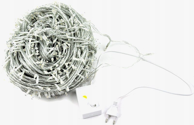 Kupelňový set doplnkov - Svietidlá na vianočný stromček LED ZEW / WEW 200LED 20M, studená biela