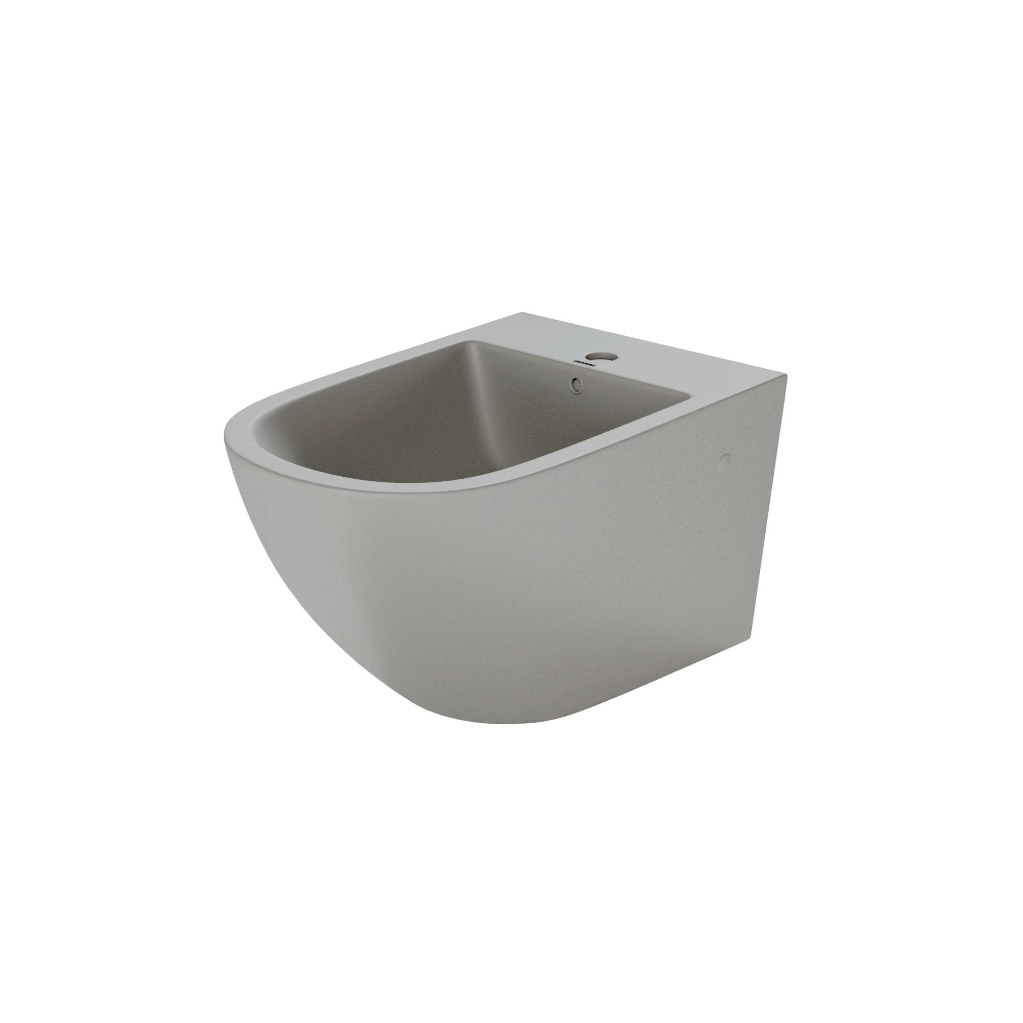 Závesný bidet MASSI DECOS GREY MAT 55 cm sivý