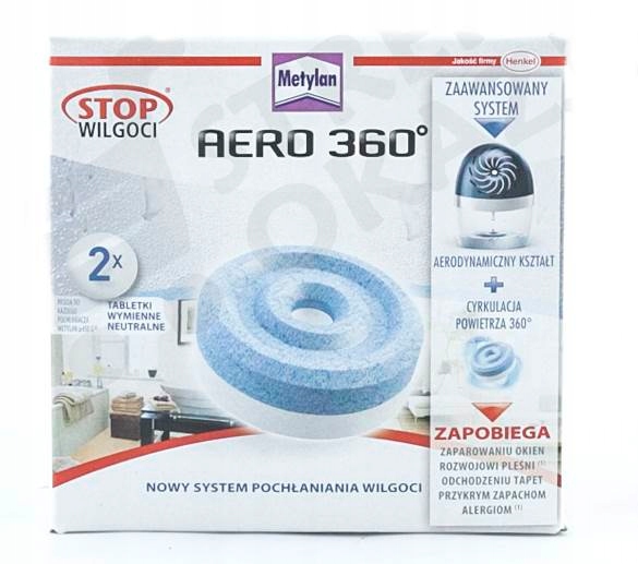 Odvlhčovač vzduchu - VYMENITEĽNÉ TABLETY METYLÁTU AERO 360 NEUTRÁLNE 2 KS