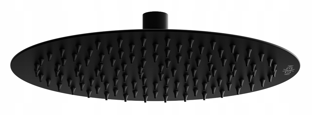 Sprchový panel - MEXENSKÁ SPRCHA SPRCHA štíhla Kruhová 25 cm ČIERNA