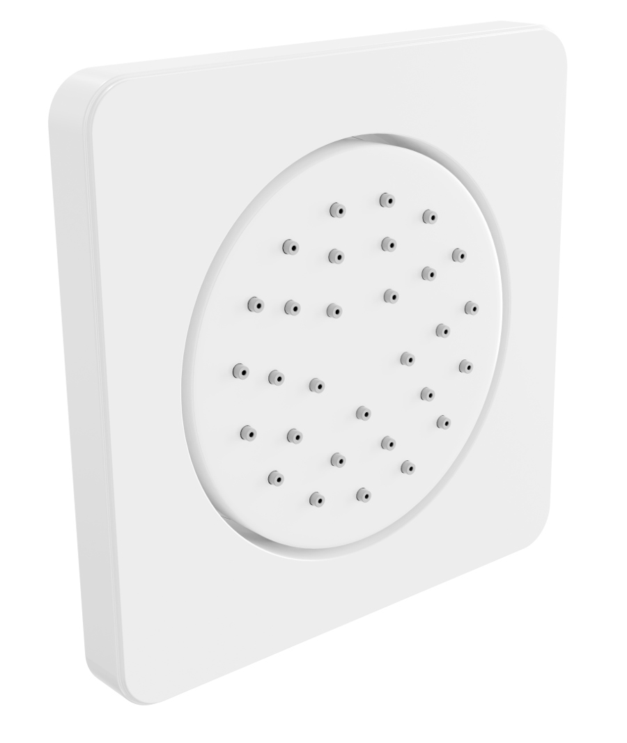 Sprchový panel - MEXÉNOVÁ SKRYTÁ SPRCHOVÁ TRYSKA 13 CM BIELA