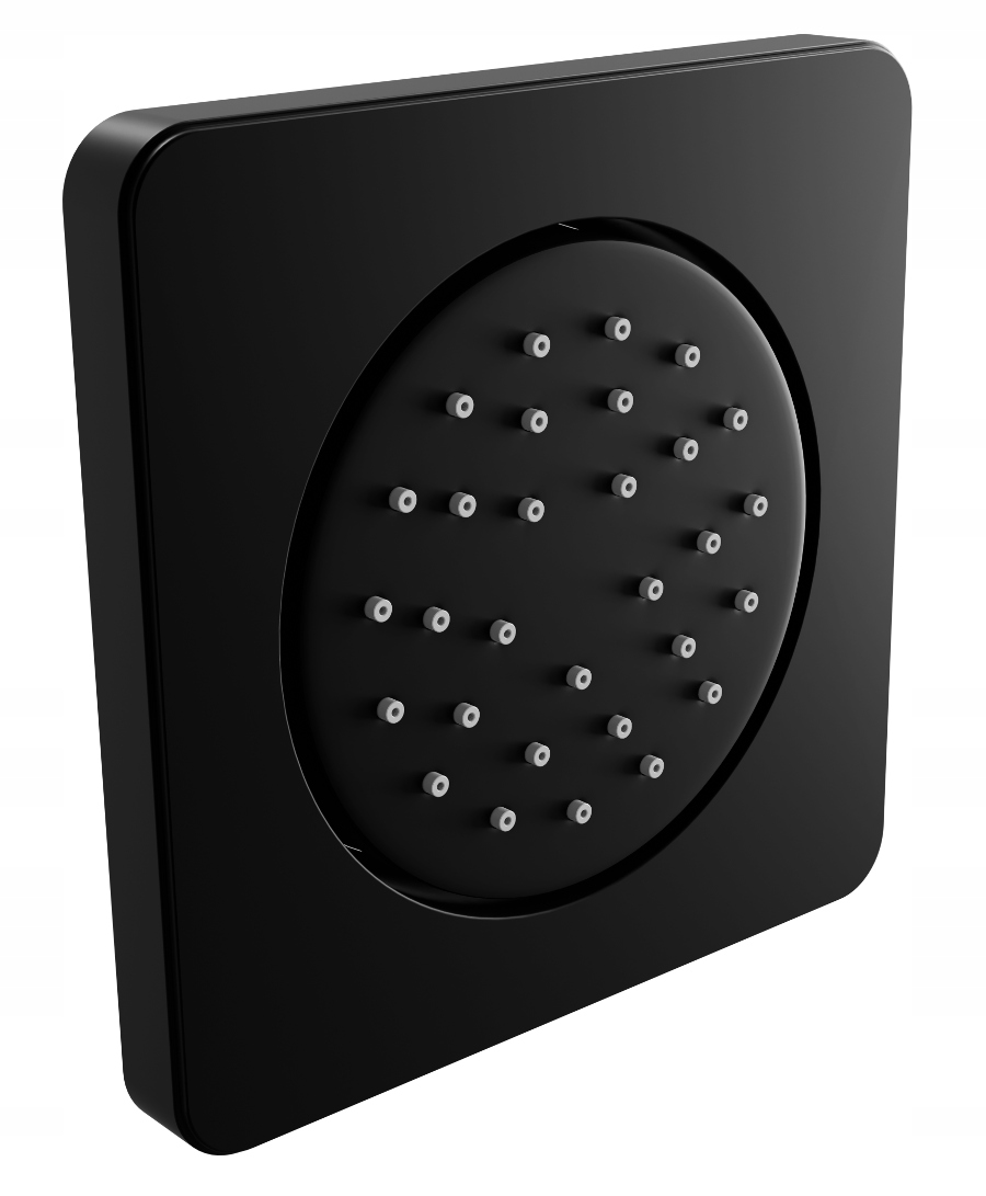 Sprchový panel - MEXÉNOVÁ SKRYTÁ SPRCHOVÁ TRYSKA 13 CM ČIERNA