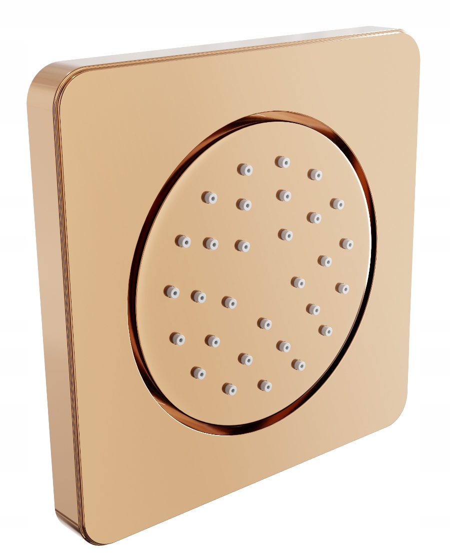 Sprchový panel - MEXÉN URČENÝ SPRCHOVÝ TRYSKA 13 CM RUŽOVÉ ZLATO