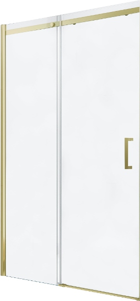 Sprchové dvere - SPRCHOVÉ DVERE MEXEN OMEGA 140 cm 8 mm ZLATÉ