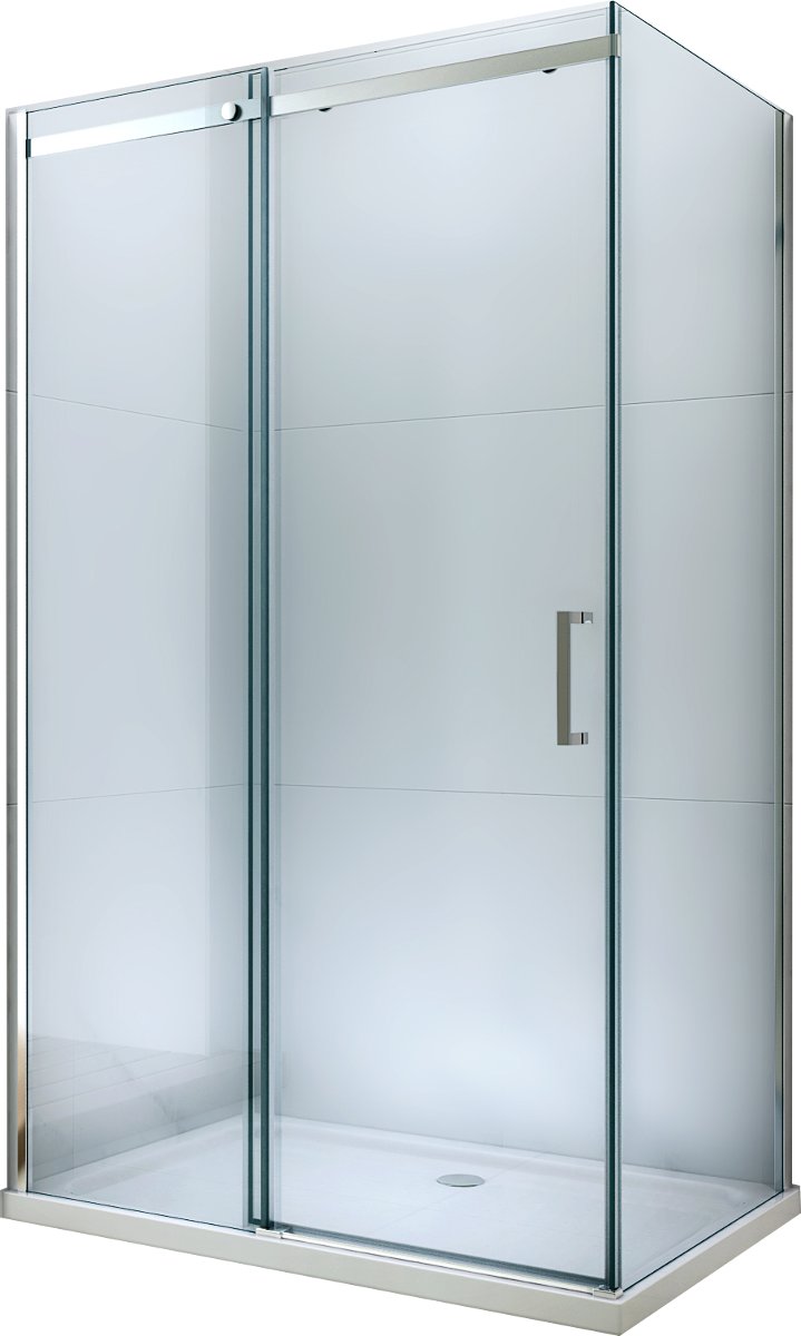 Sprchový kút - SPRCHOVÁ KABÍNA MEXEN OMEGA 100 x 80 SKLO 8 mm