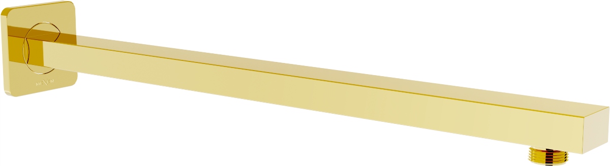 Sprchový panel - MEXÉNOVÉ obdĺžnikové sprchové rameno 40 cm ZLATÉ