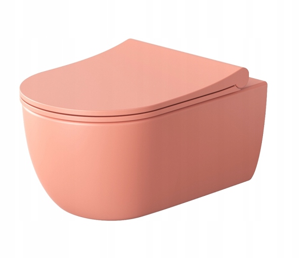 WC MISA - SALMON WC RIMLESS MOLIS + SLIM SEDADLO