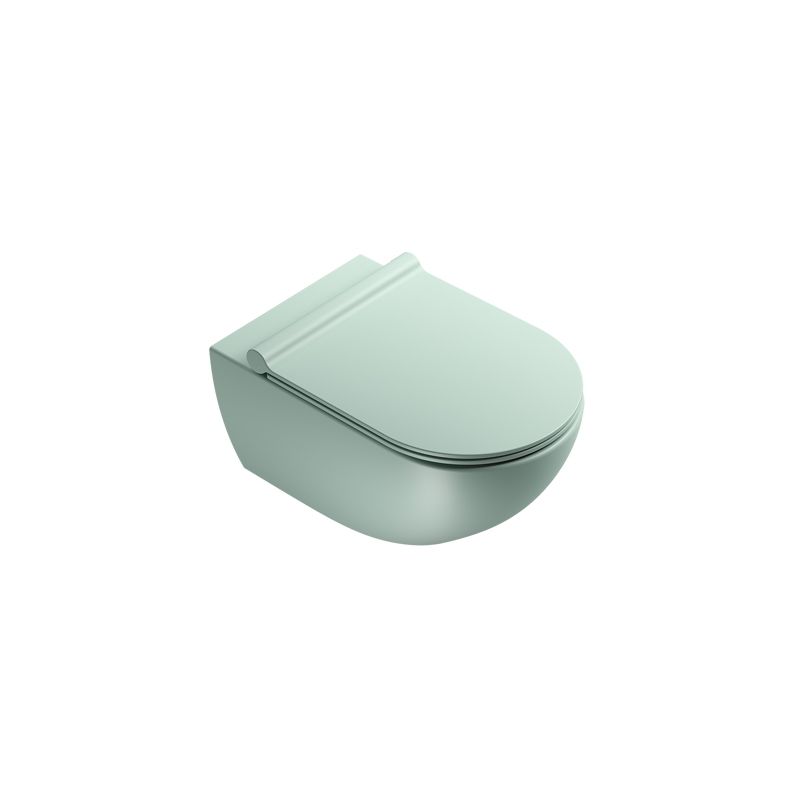 WC MISA - ZÁVESNÁ MISKA Záchod ZELENÝ SATIN CATALANO SFERA